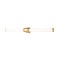 Z-Lite Cooper Vanity, 1-Light, 40 In.W x 4 In.L x 4.75 In.H, Modern Gold/Frosted 1010-40W-MGLD-LED - alternate 1